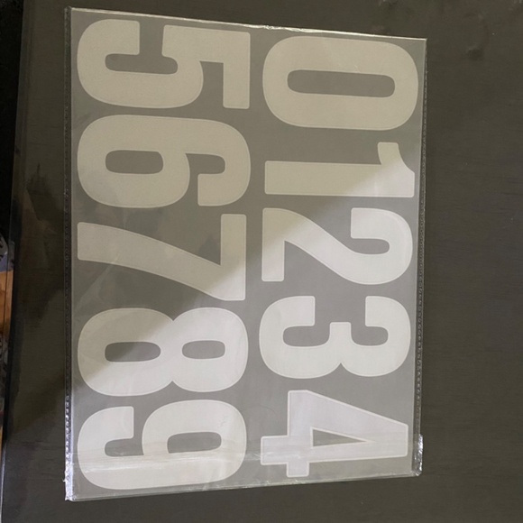 Vinyl Number Stickers - Picture 6 of 7